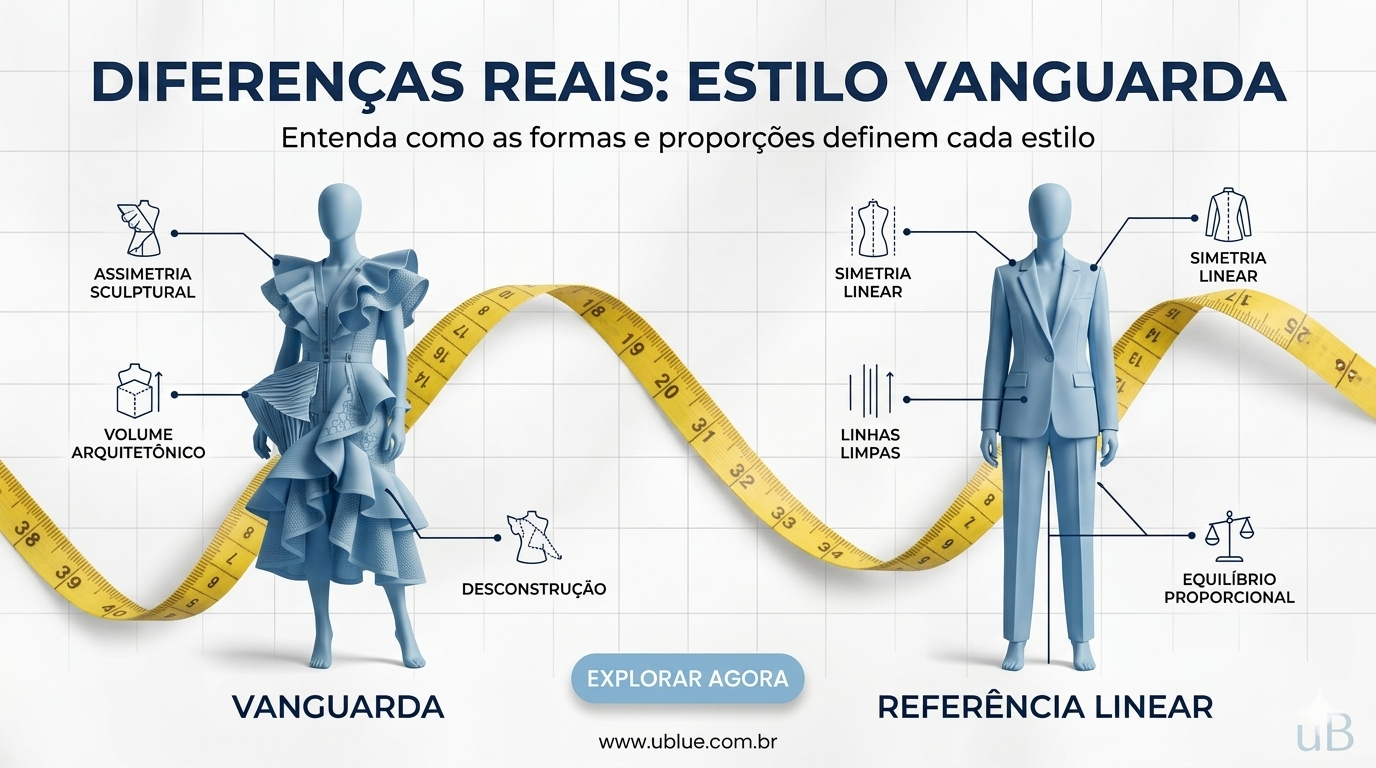 Estilo vanguarda feminino como usar: diferenças reais entre estilos